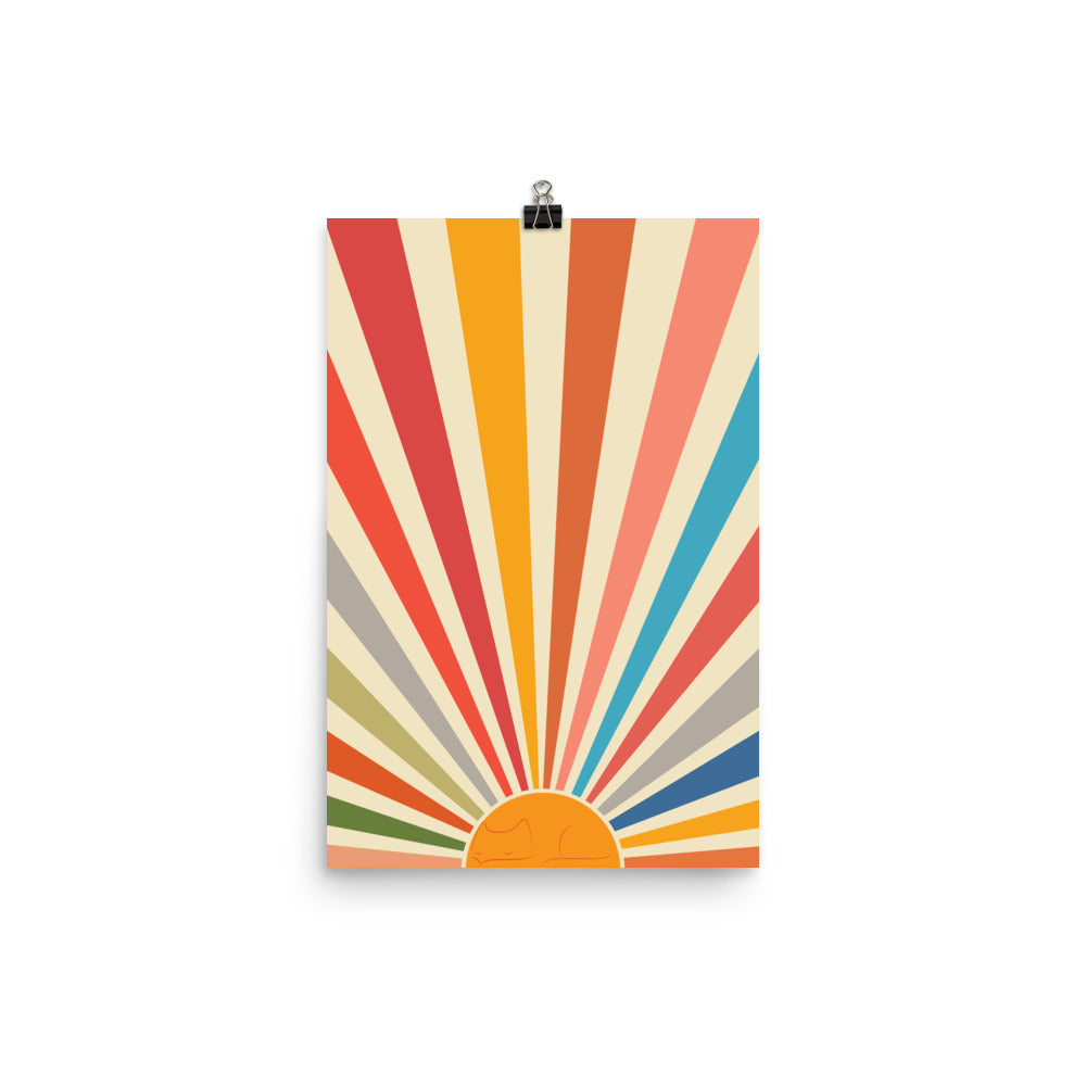 Cat Landscape 46 - Art print