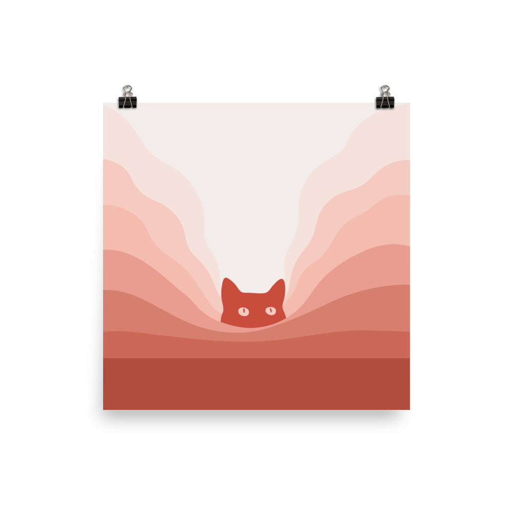 Cat Landscape 78 - Art print