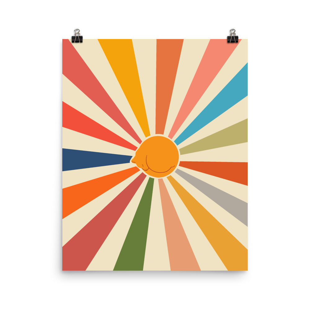 Cat Landscape 47 - Art print