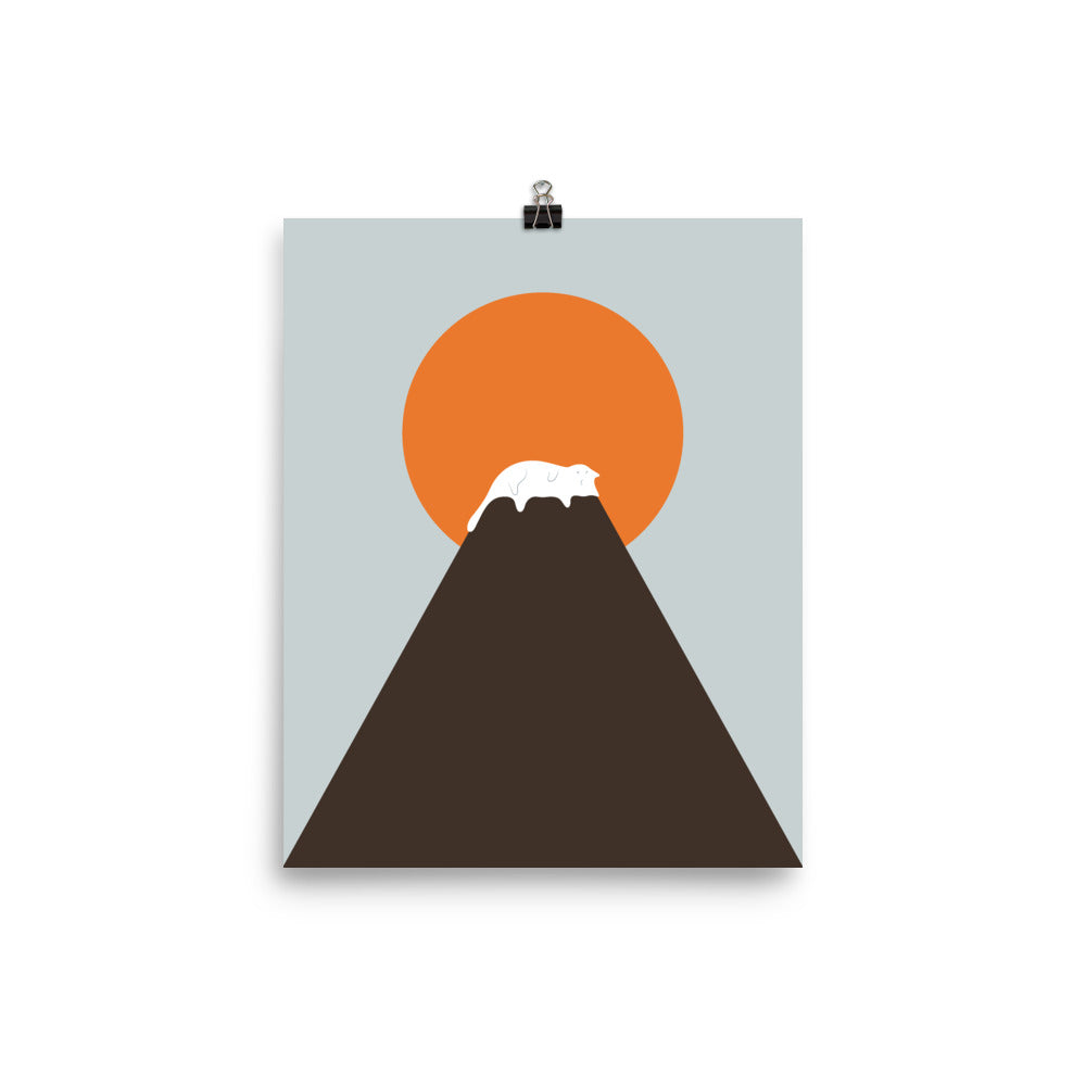 Cat Landscape 28B - Art print