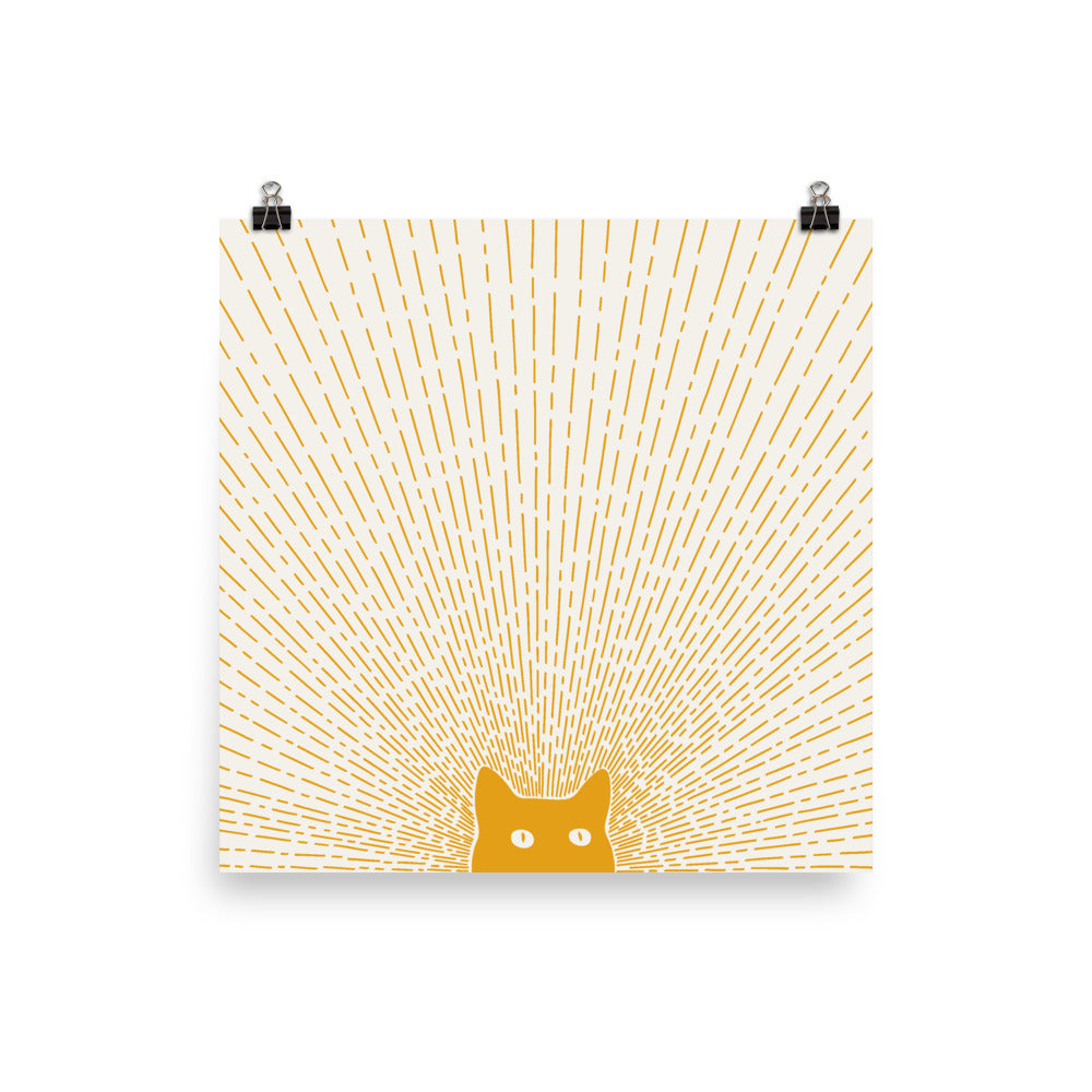 Cat Landscape 96 - Art print