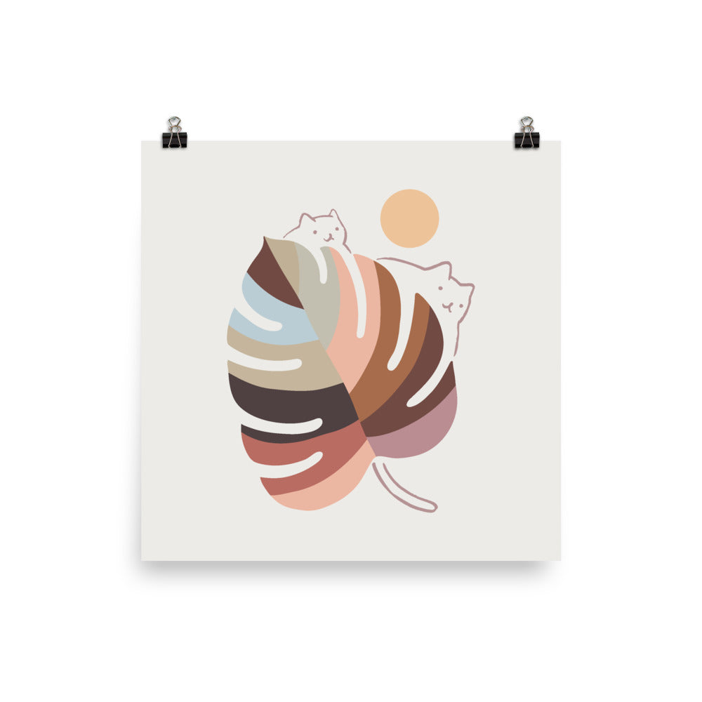 Cat Landscape 76 - Art print