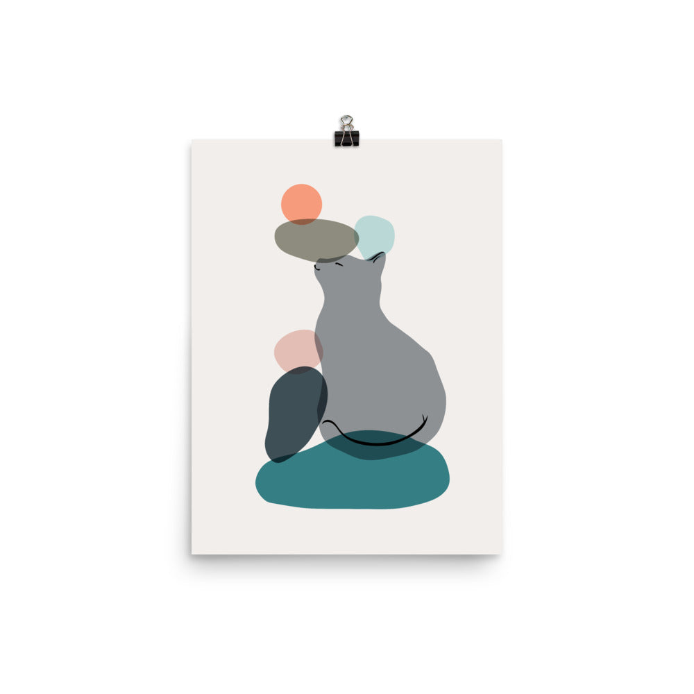 Cat Landscape 59 - Art print