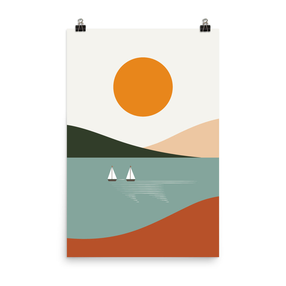 Cat Landscape 81 - Art print