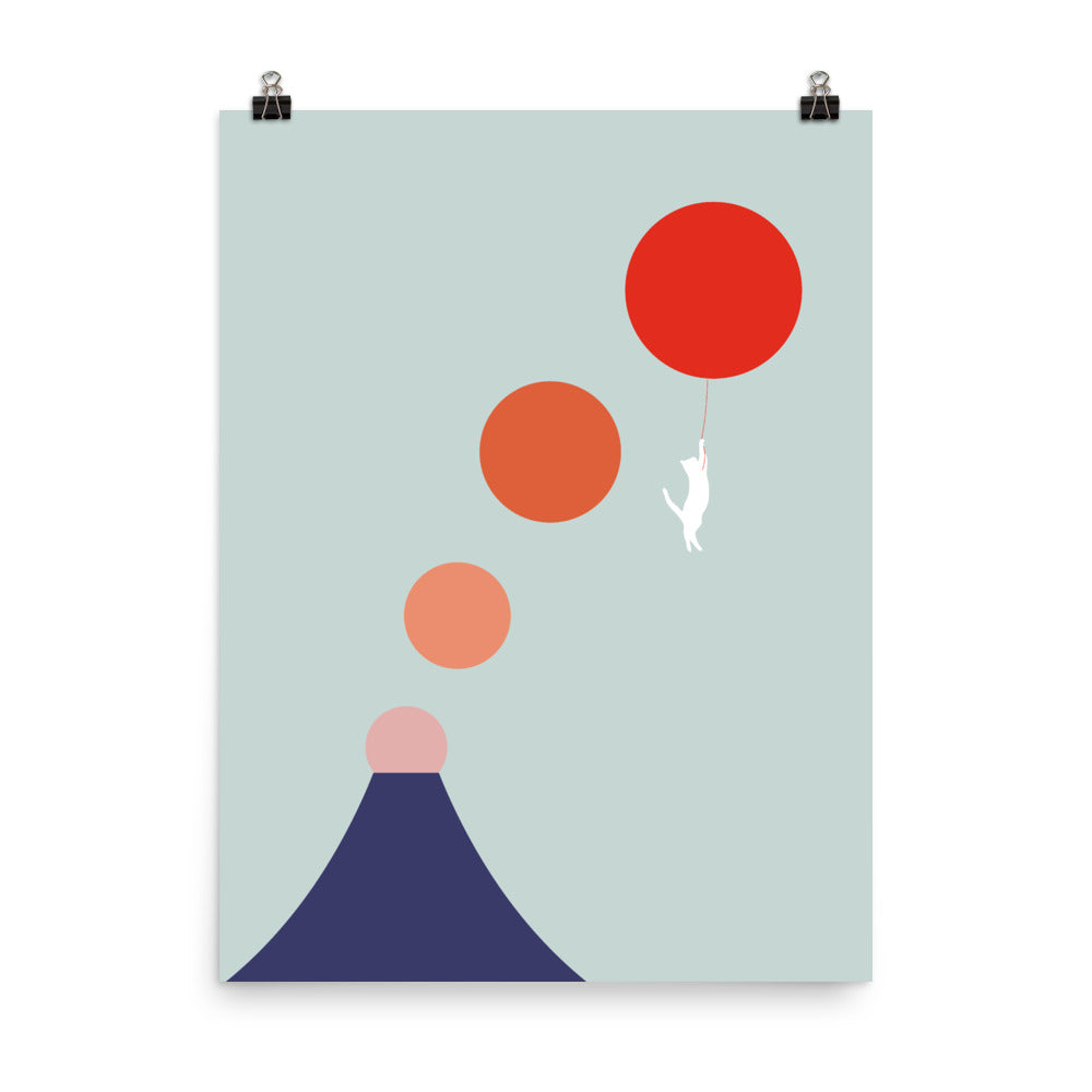 Cat Landscape 39 - Art print