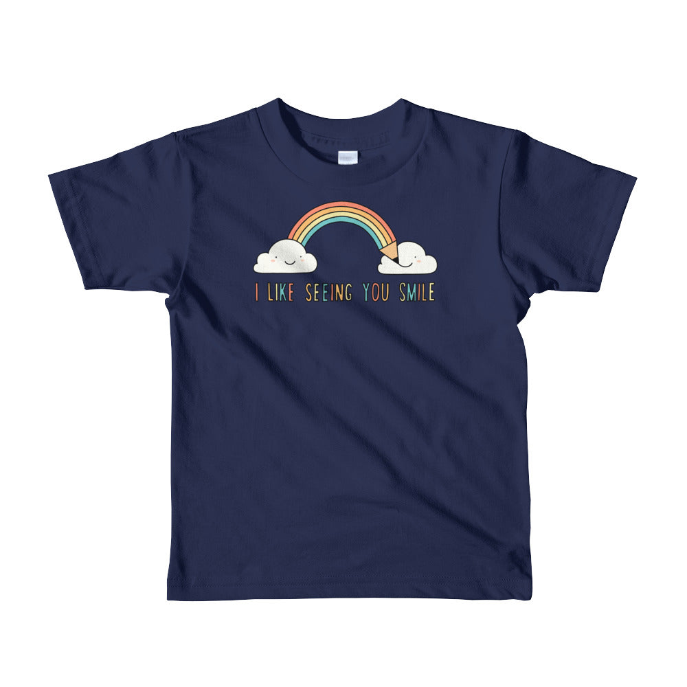 I like seeing you smile - kids t-shirt