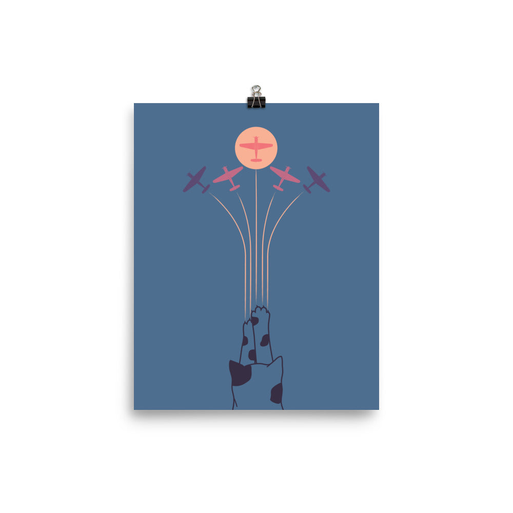 Cat Landscape 19 - Art print