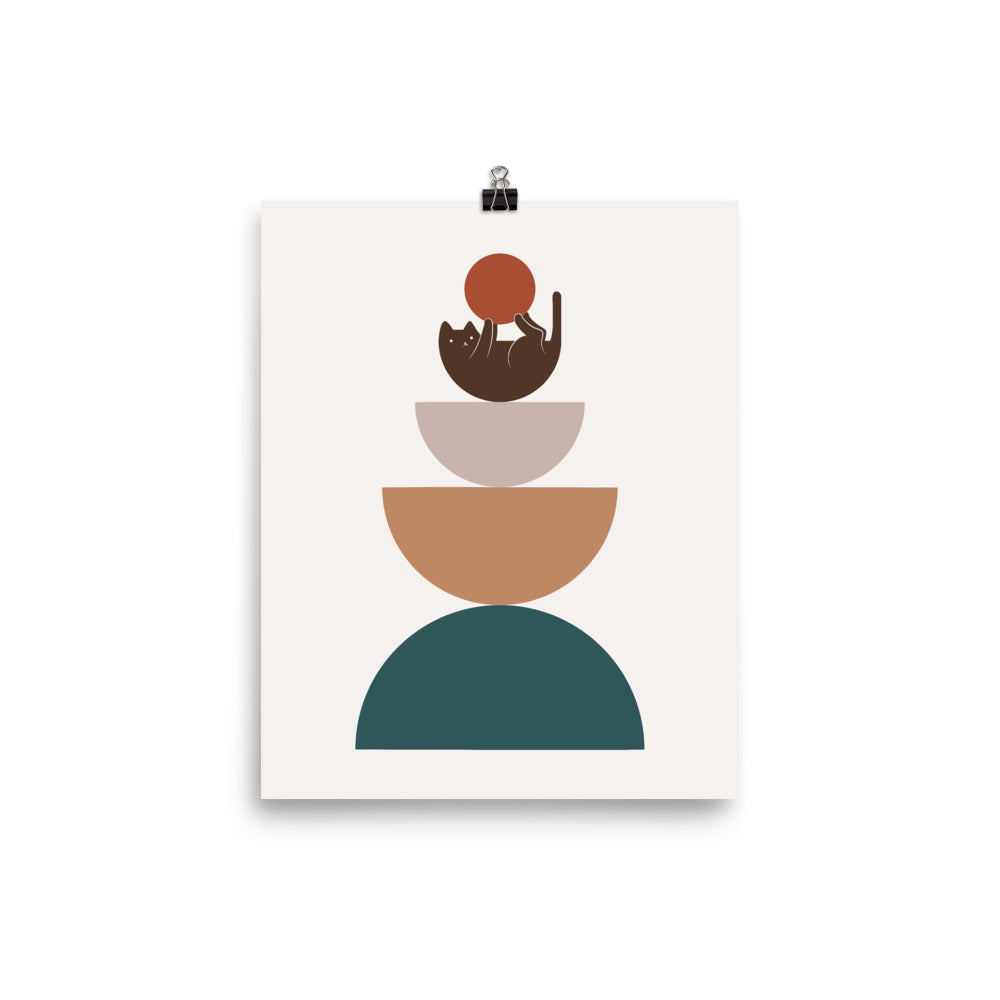 Cat Landscape 82 - Art print