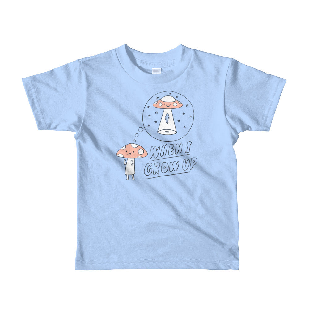 When Mushroom Grow Up - kids t-shirt