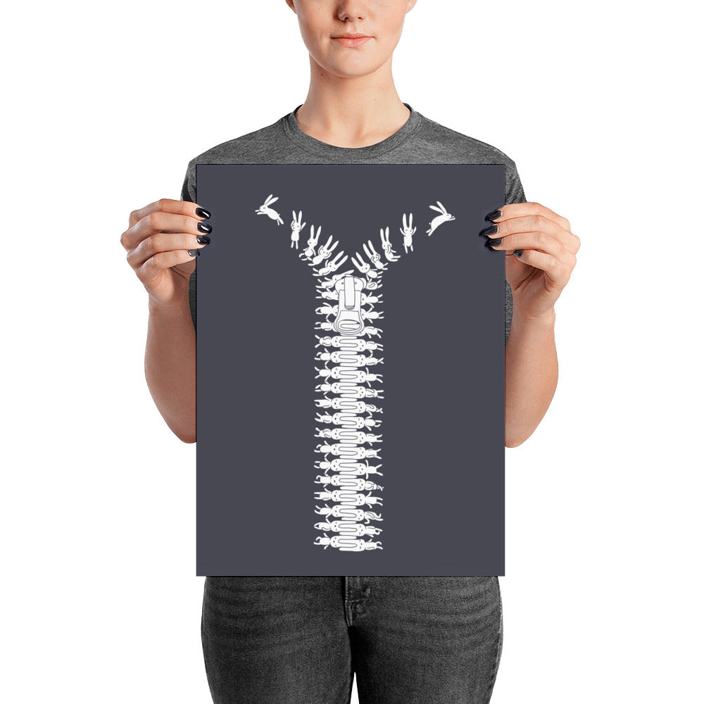 Unzip your imagination - Art print