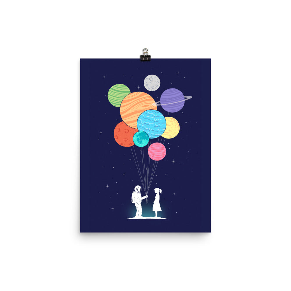 You are my universe - Art print