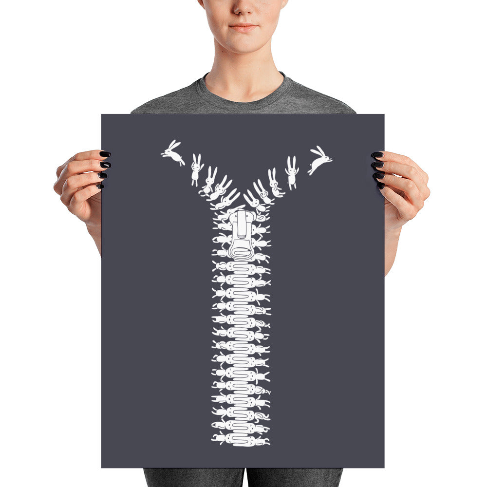 Unzip your imagination - Art print