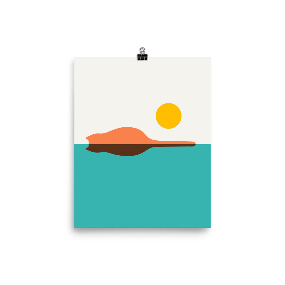 Cat island - Art print
