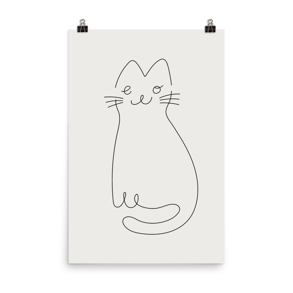 Meow - Art print