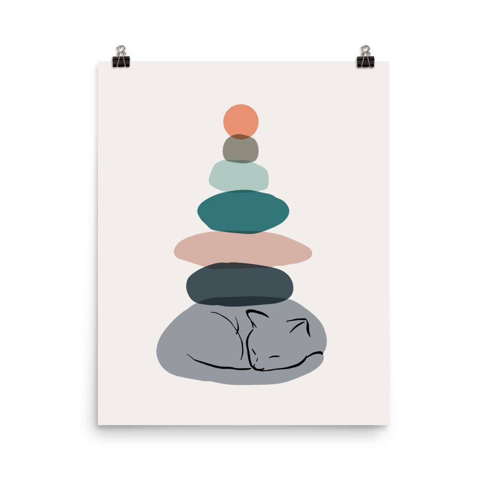 Cat Landscape 58 - Art print