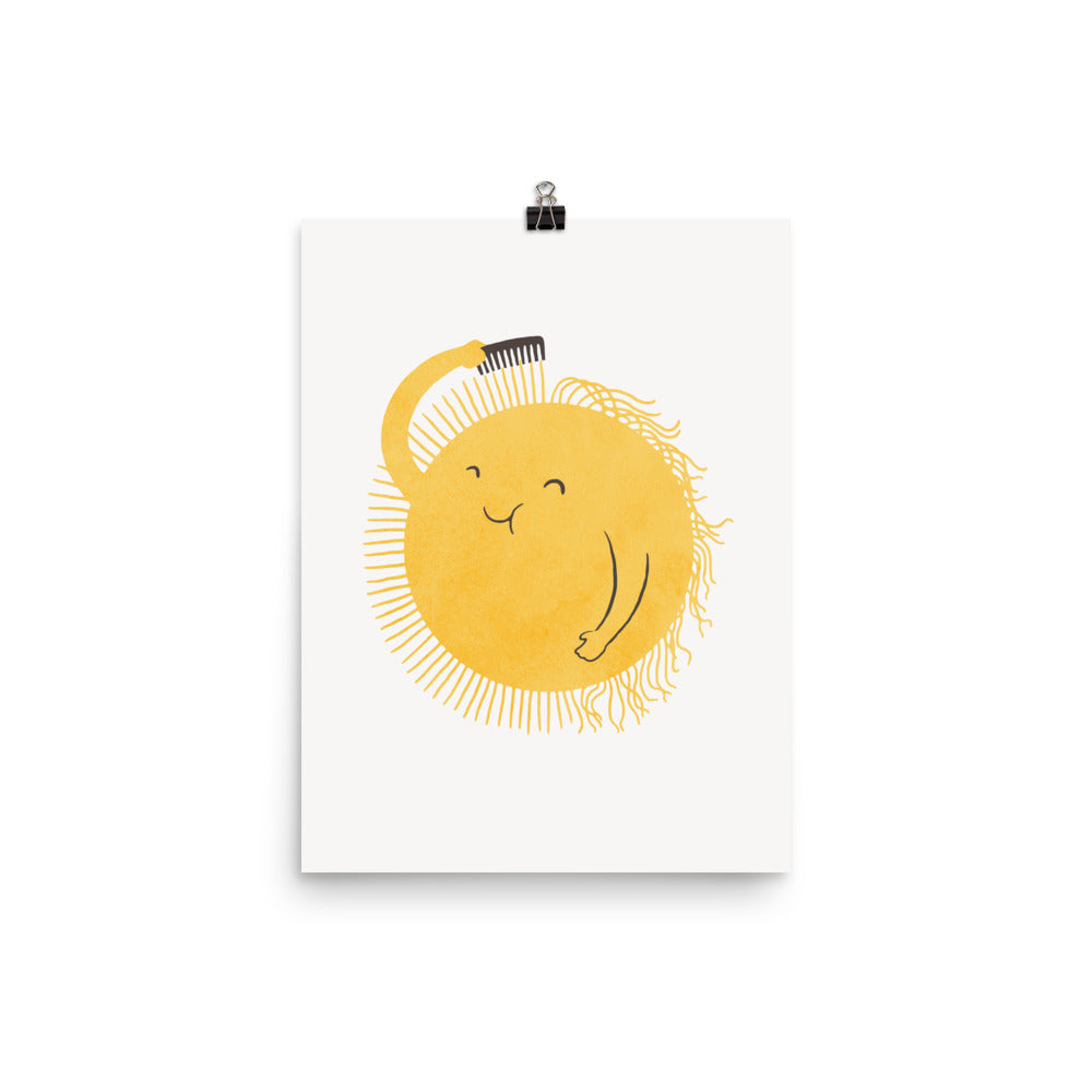 Bad Hair Day - Art print