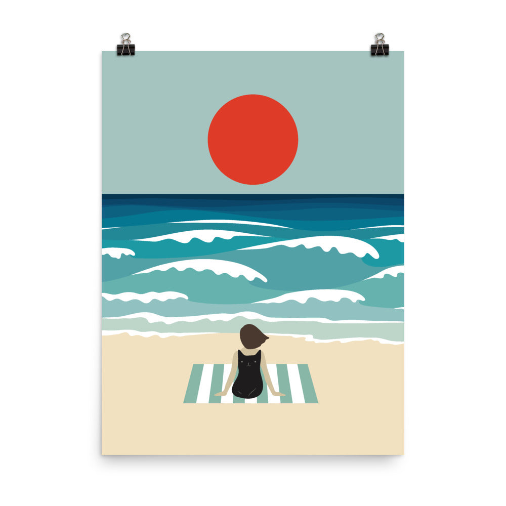 Cat Landscape 62 - Art print