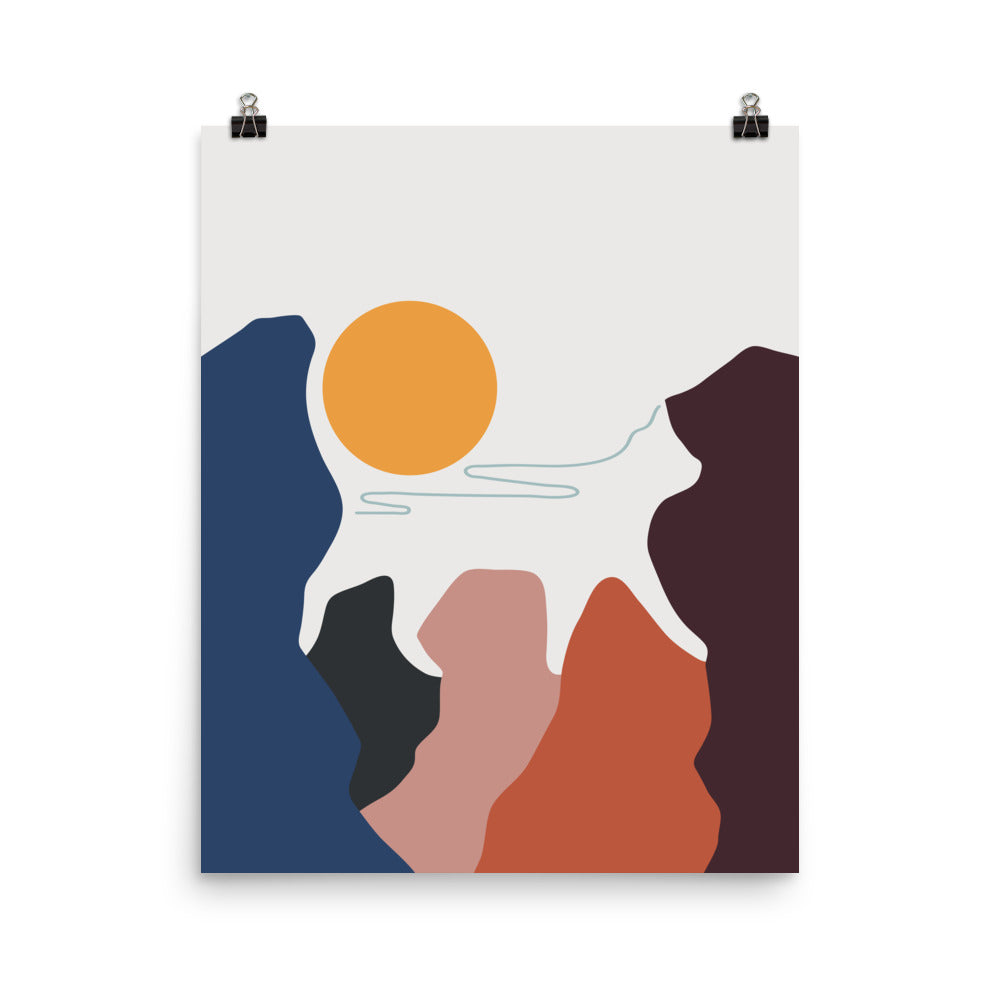 Cat Landscape 7 - Art print