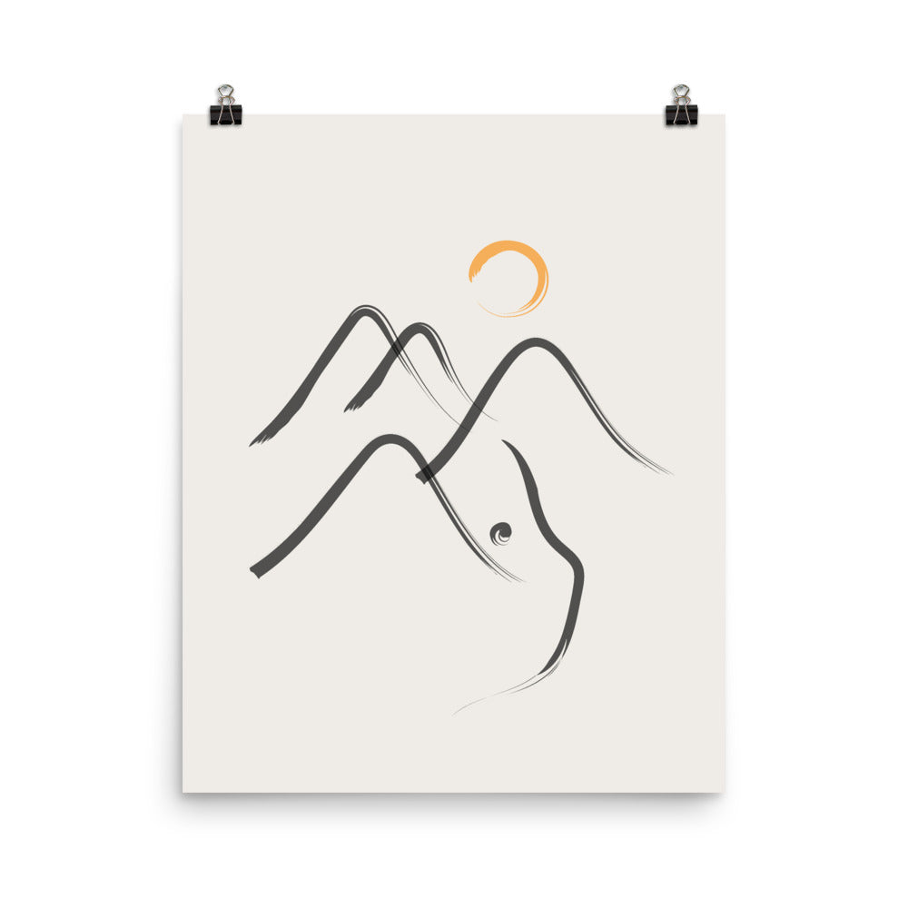 Cat Landscape 99 - Art print