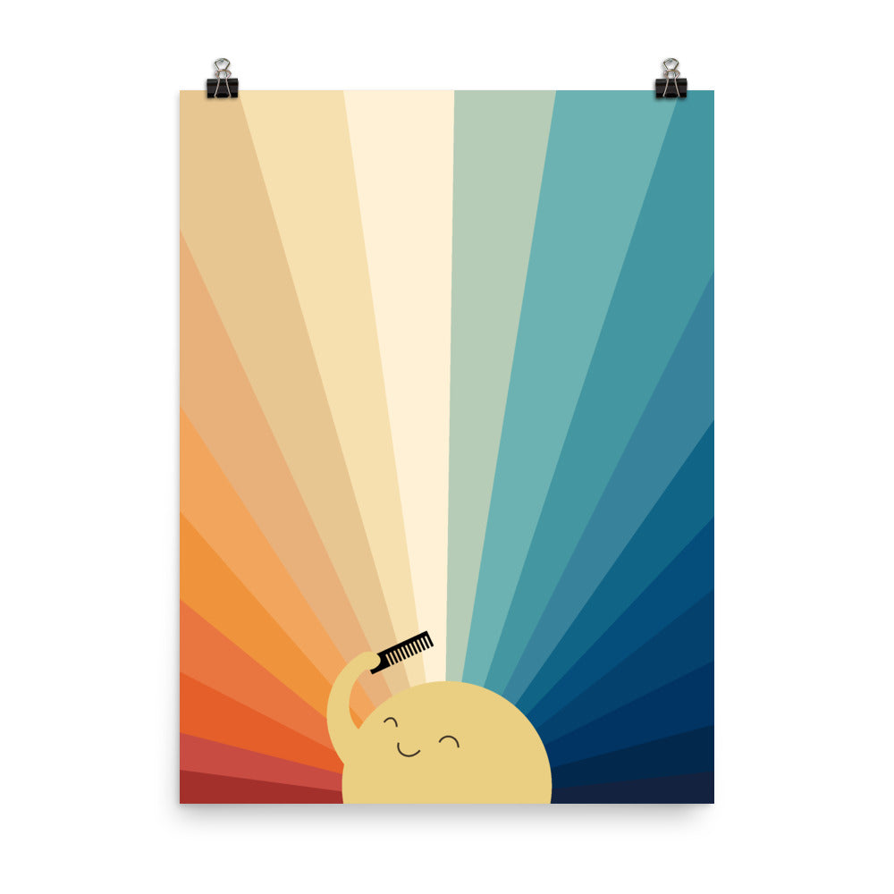 Sunshine will be ready in a minute - Art print