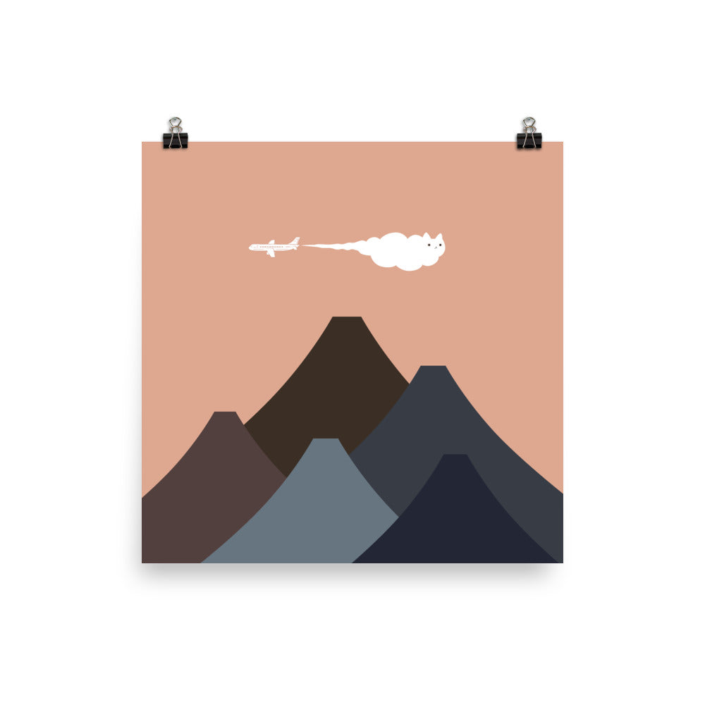 Cat Landscape 71 - Art print