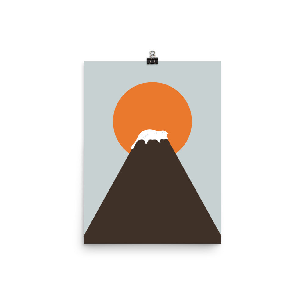 Cat Landscape 28B - Art print