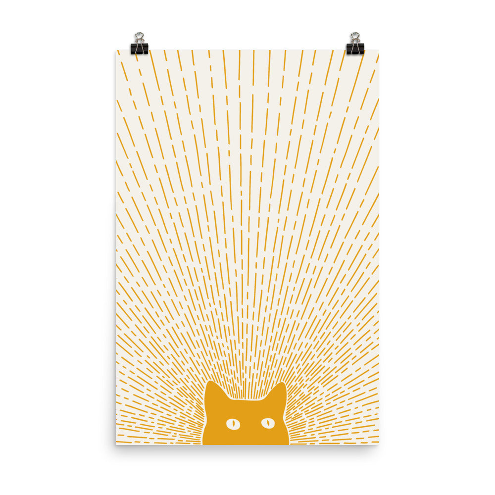 Cat Landscape 96 - Art print