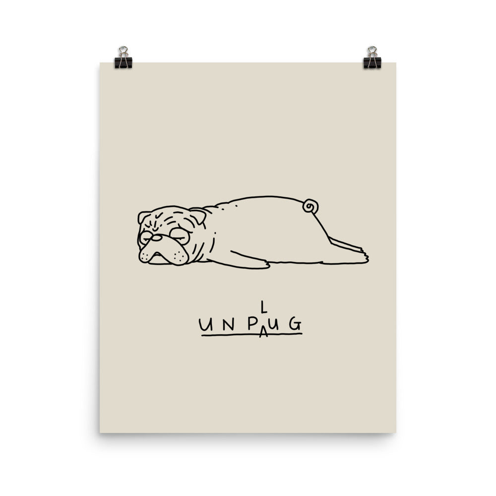 Moody Animals: Pug