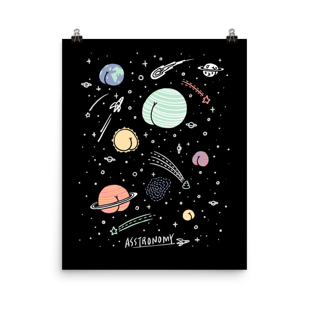 Asstronomy - Art print