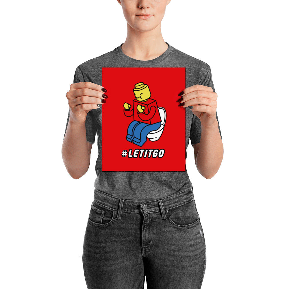 LEt it GO - Art print