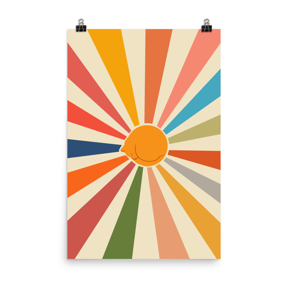 Cat Landscape 47 - Art print