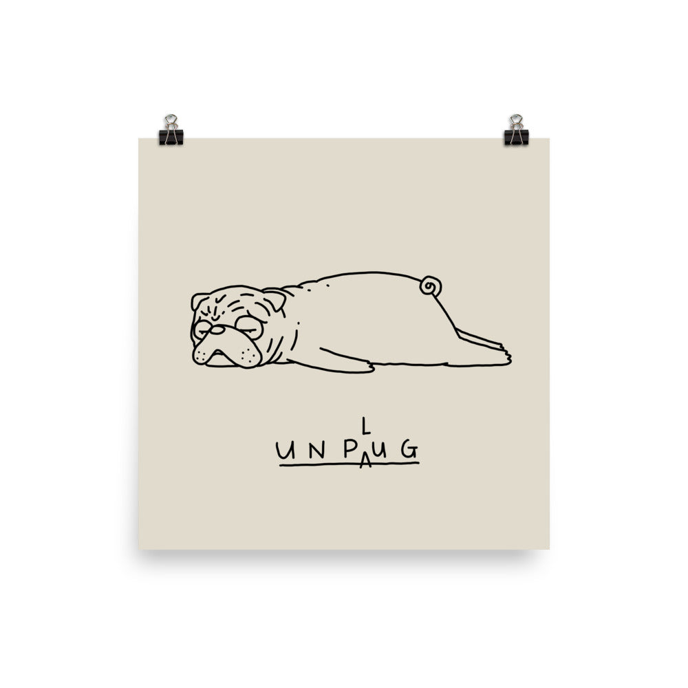 Moody Animals: Pug