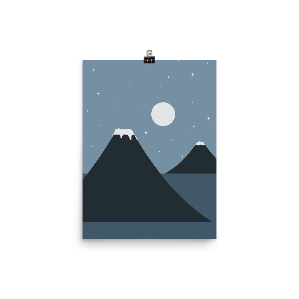 Cat Landscape 44 - Art print