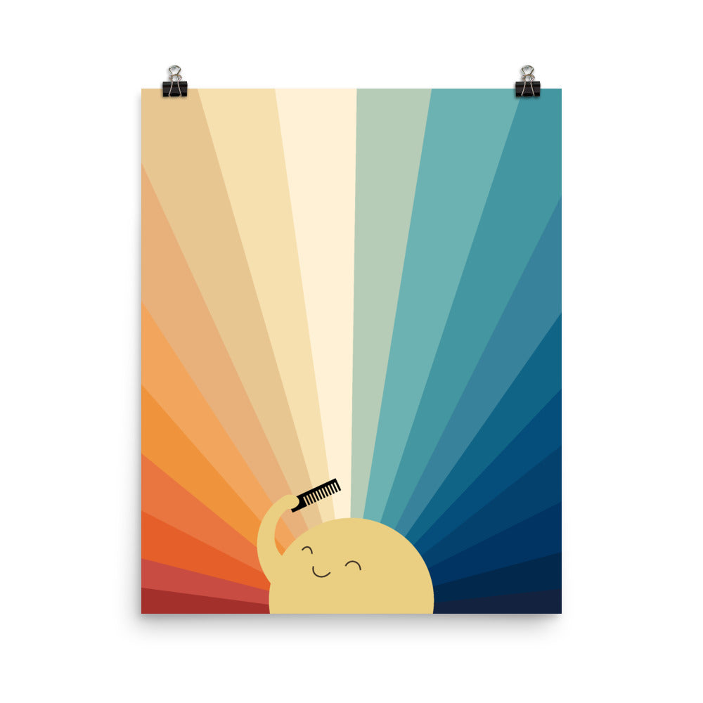 Sunshine will be ready in a minute - Art print