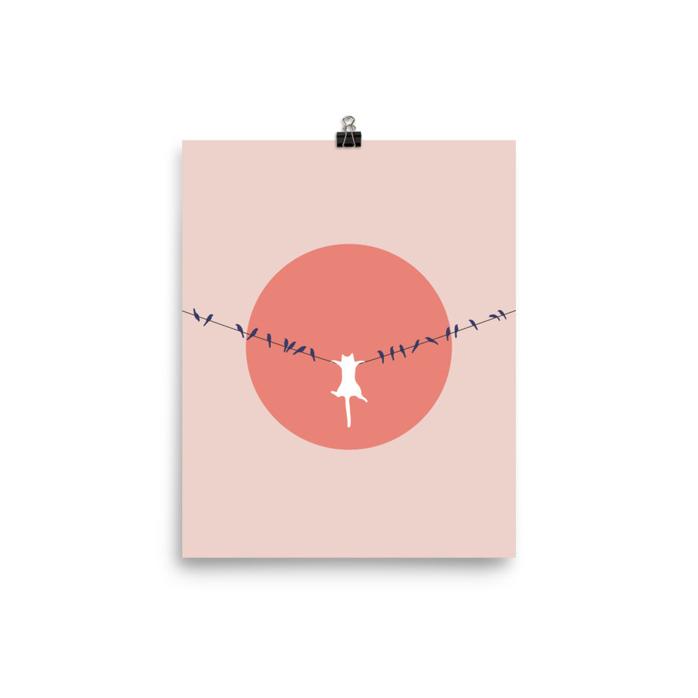 Cat Landscape 40 - Art print