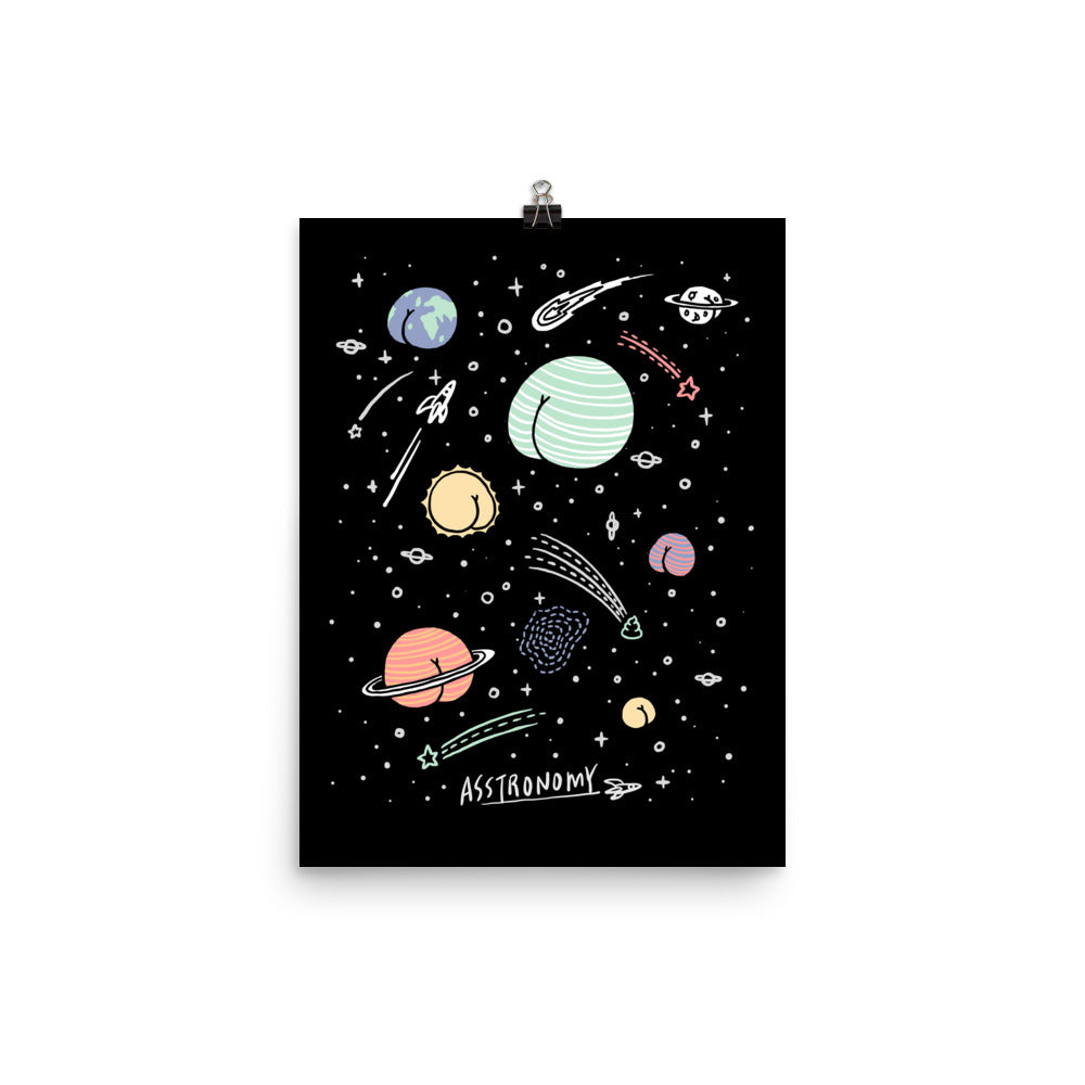 Asstronomy - Art print