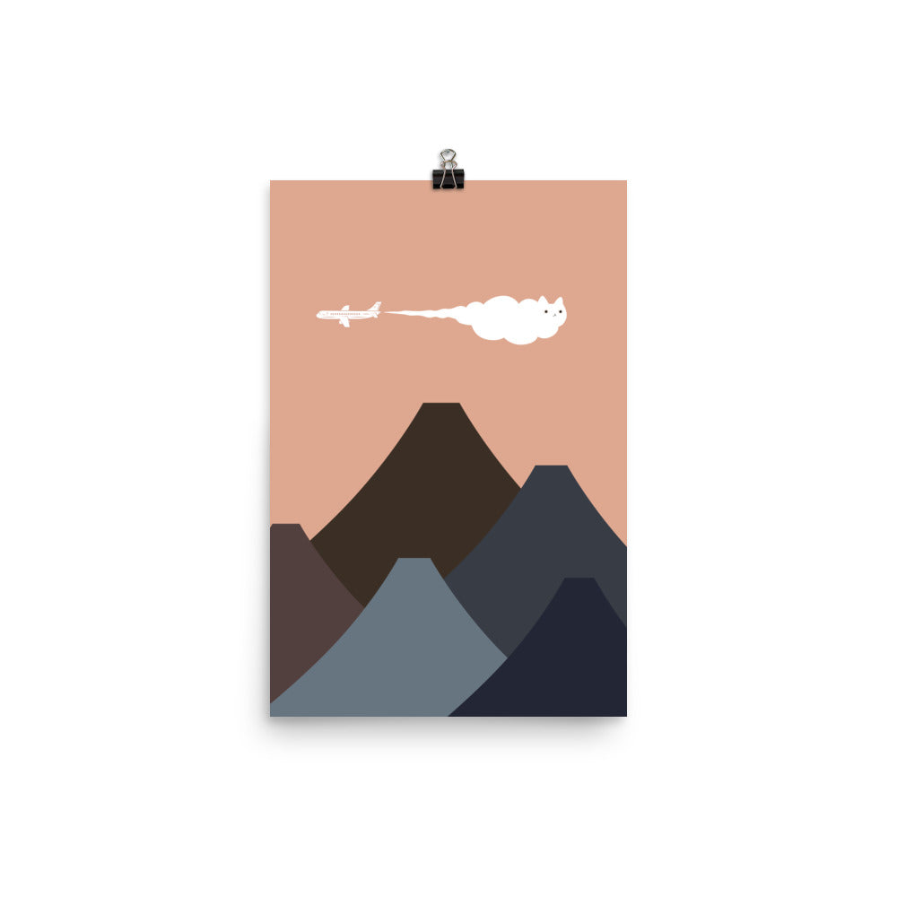 Cat Landscape 71 - Art print