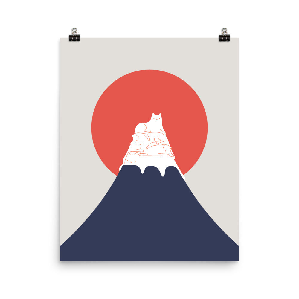 Cat Landscape 30 - Art print