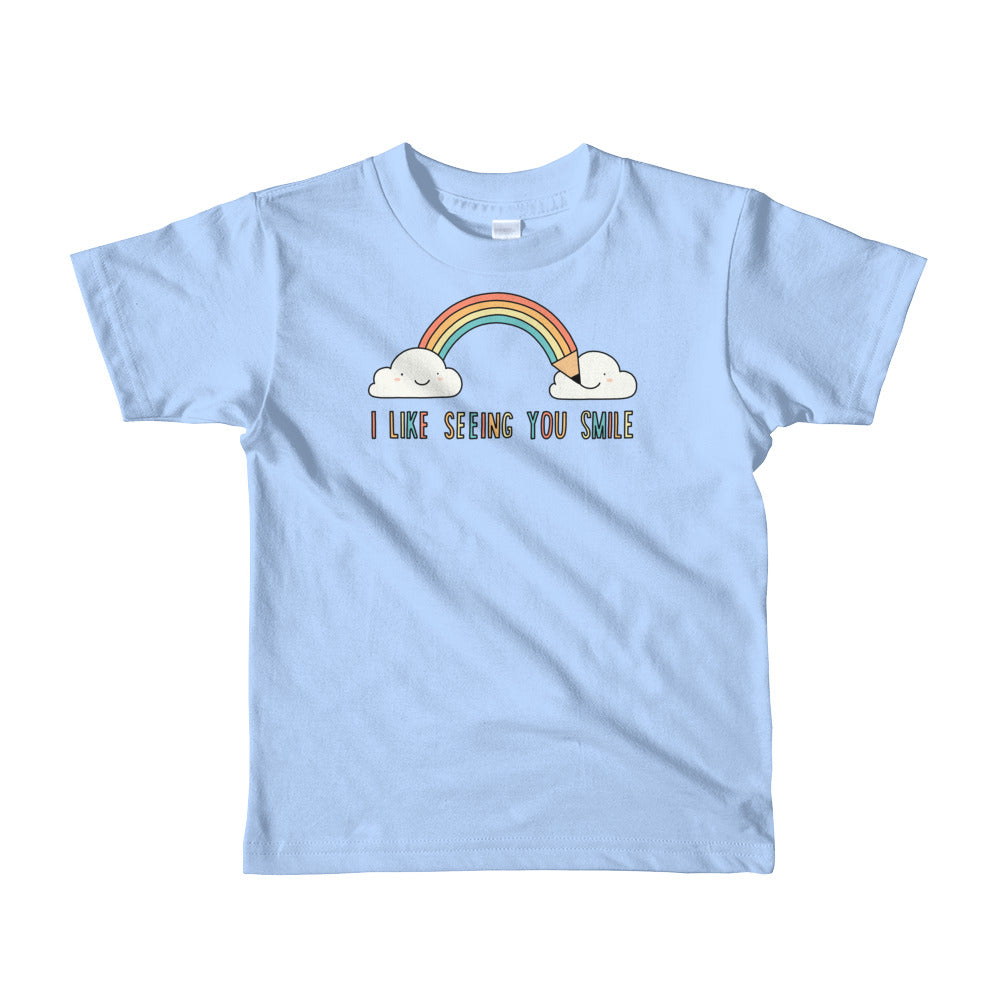 I like seeing you smile - kids t-shirt