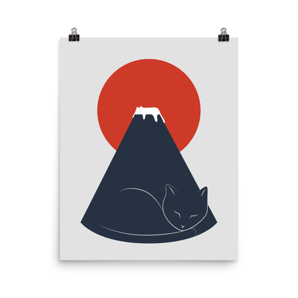 Cat Landscape 36 - Art print