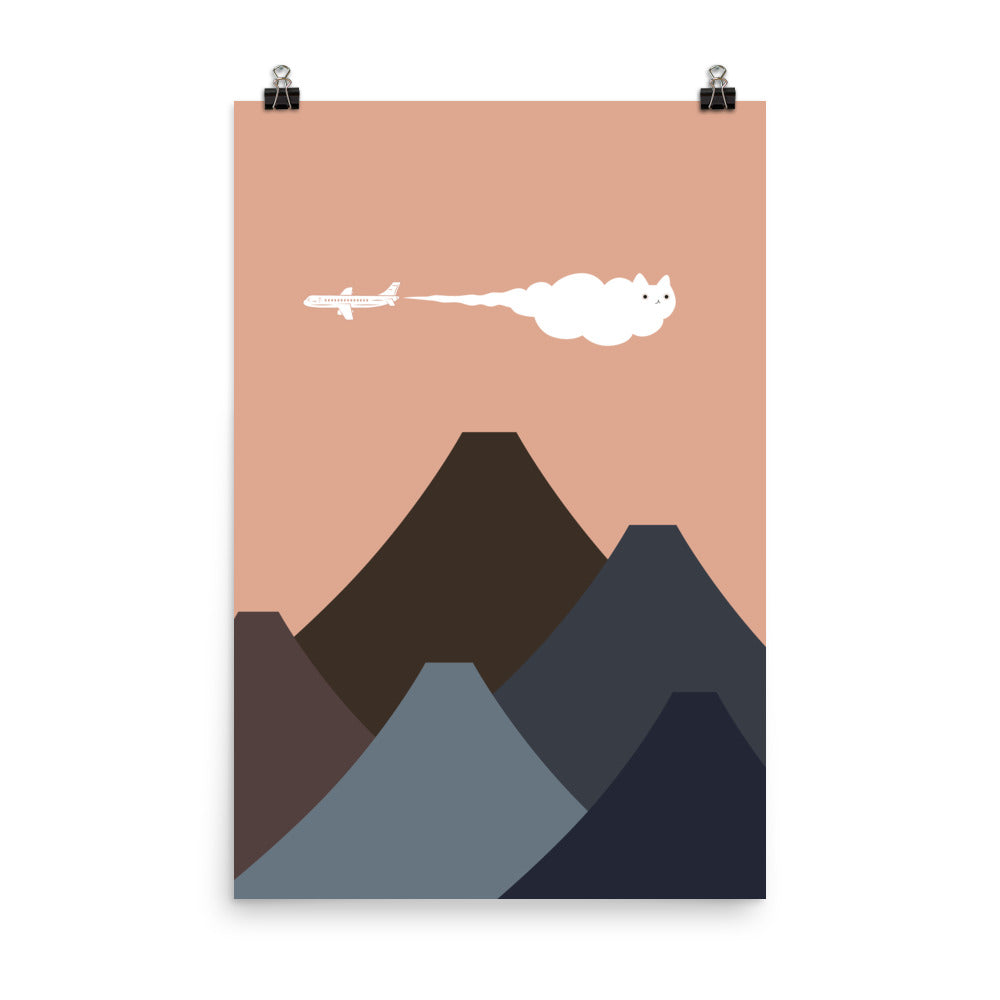 Cat Landscape 71 - Art print