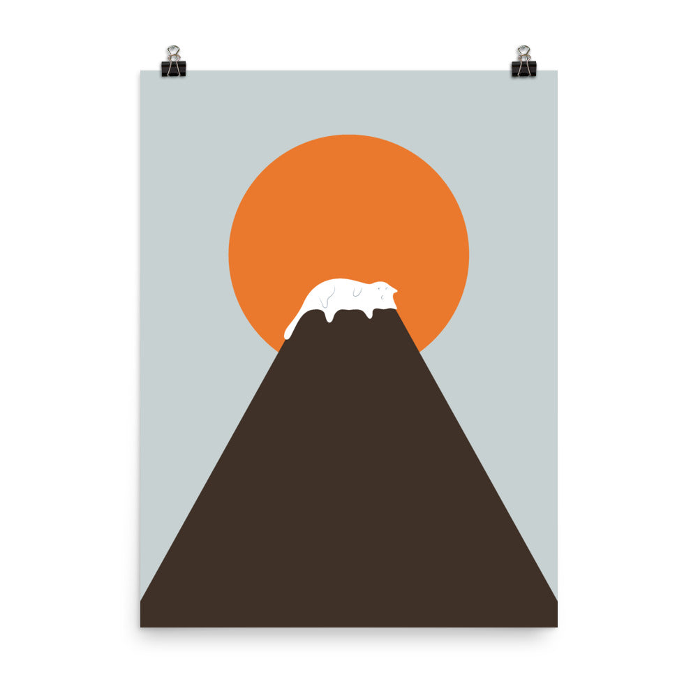 Cat Landscape 28B - Art print