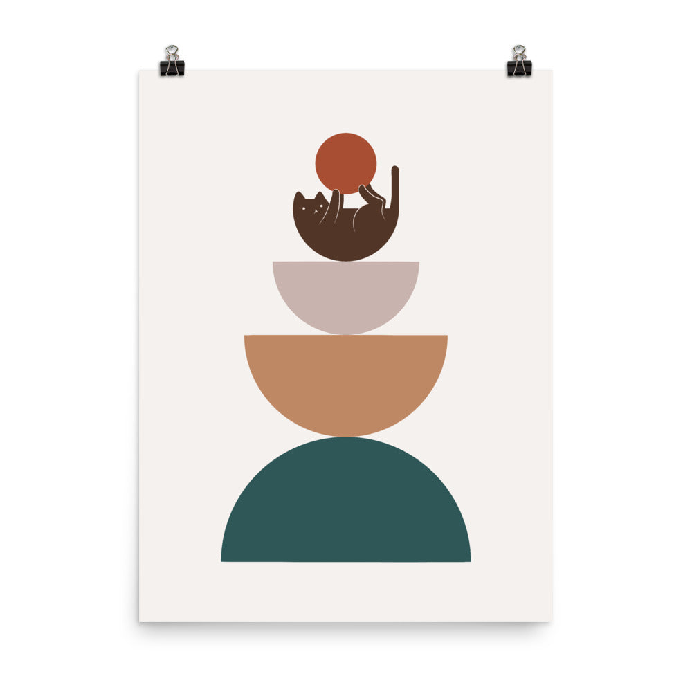 Cat Landscape 82 - Art print