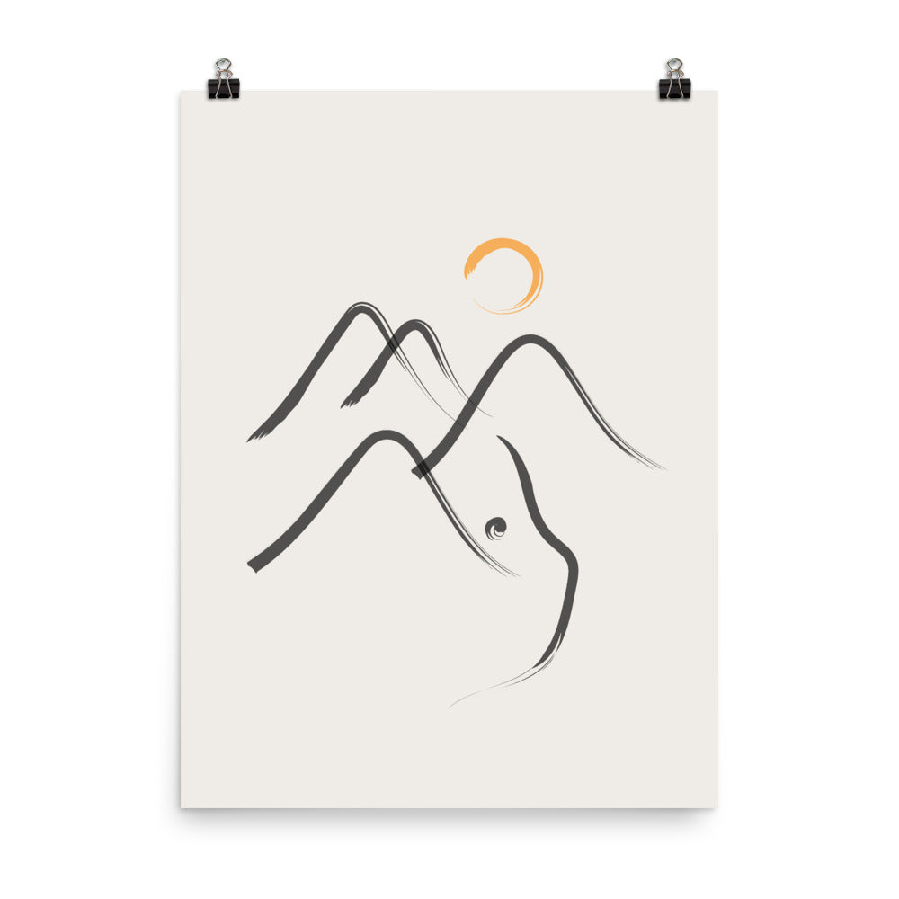 Cat Landscape 99 - Art print