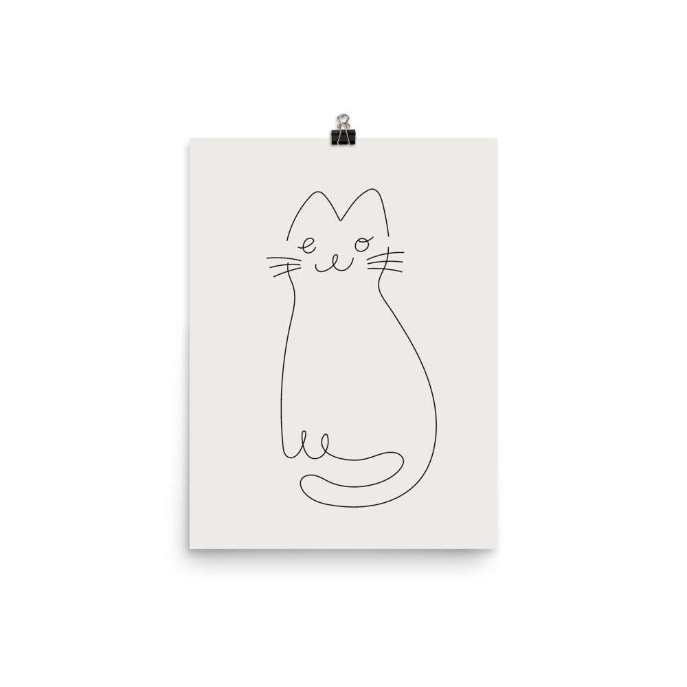 Meow - Art print