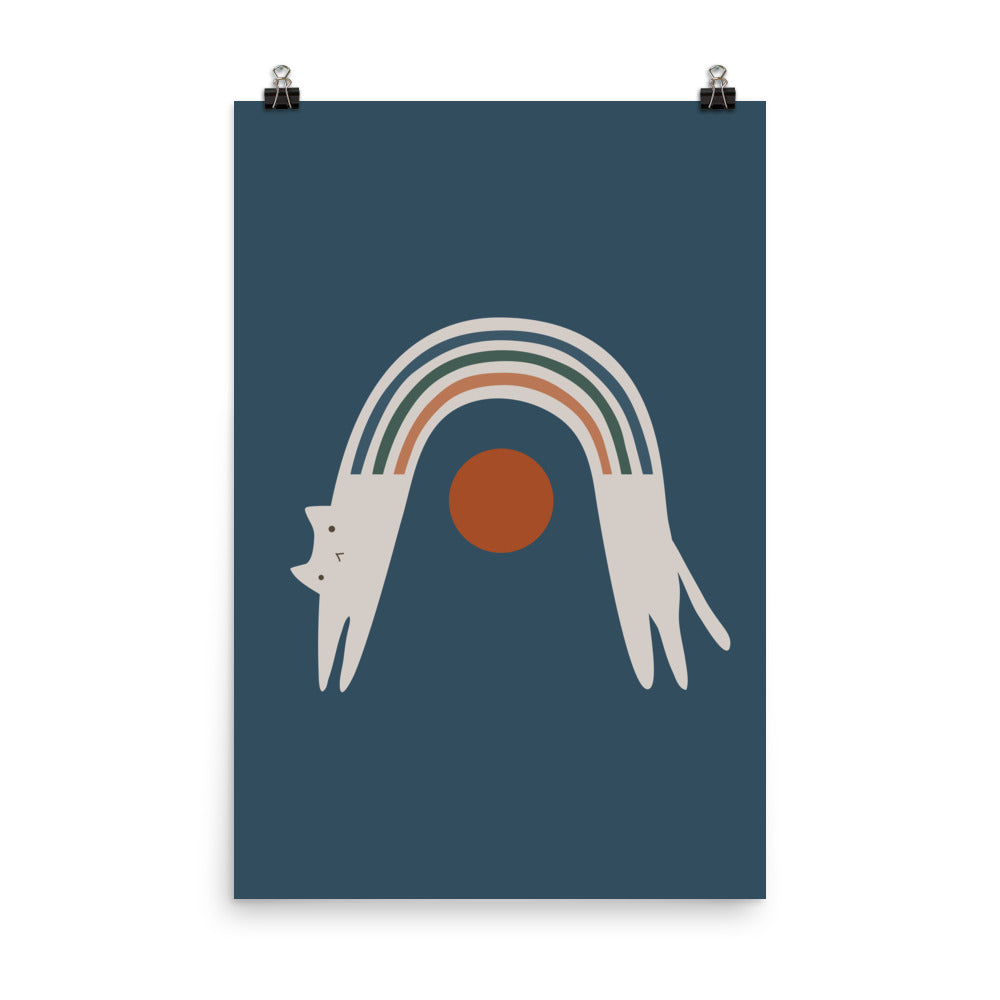 Cat Landscape 18 - Art print