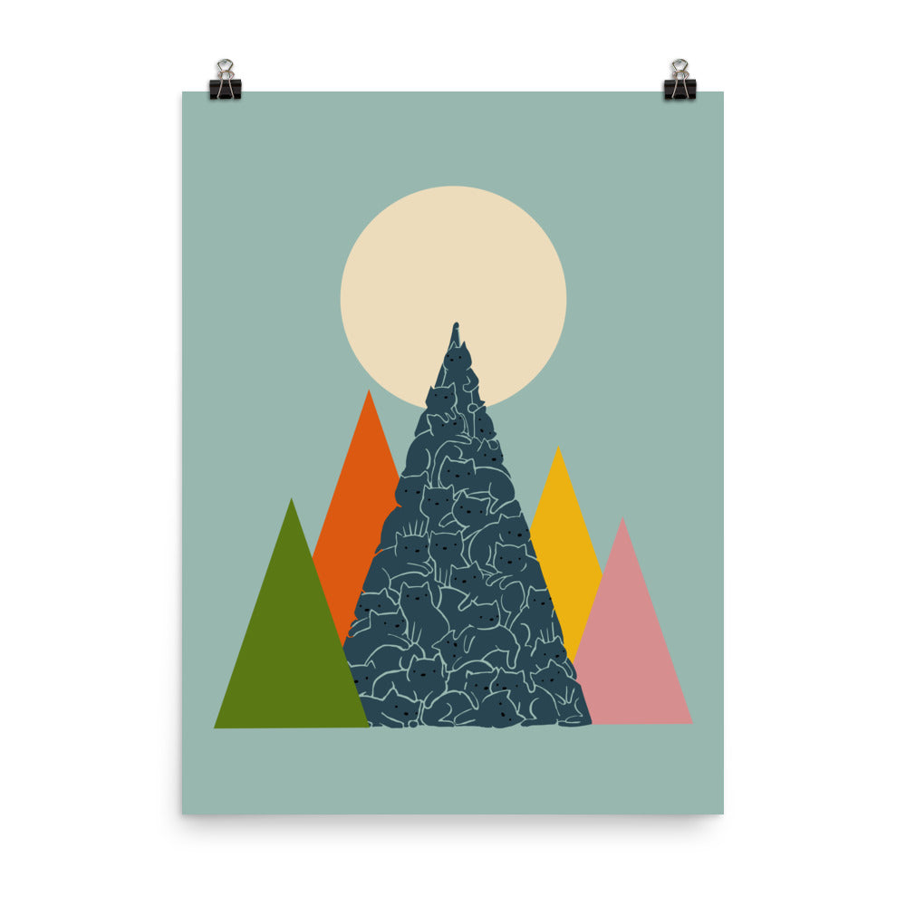 Cat Landscape 13 - Art print