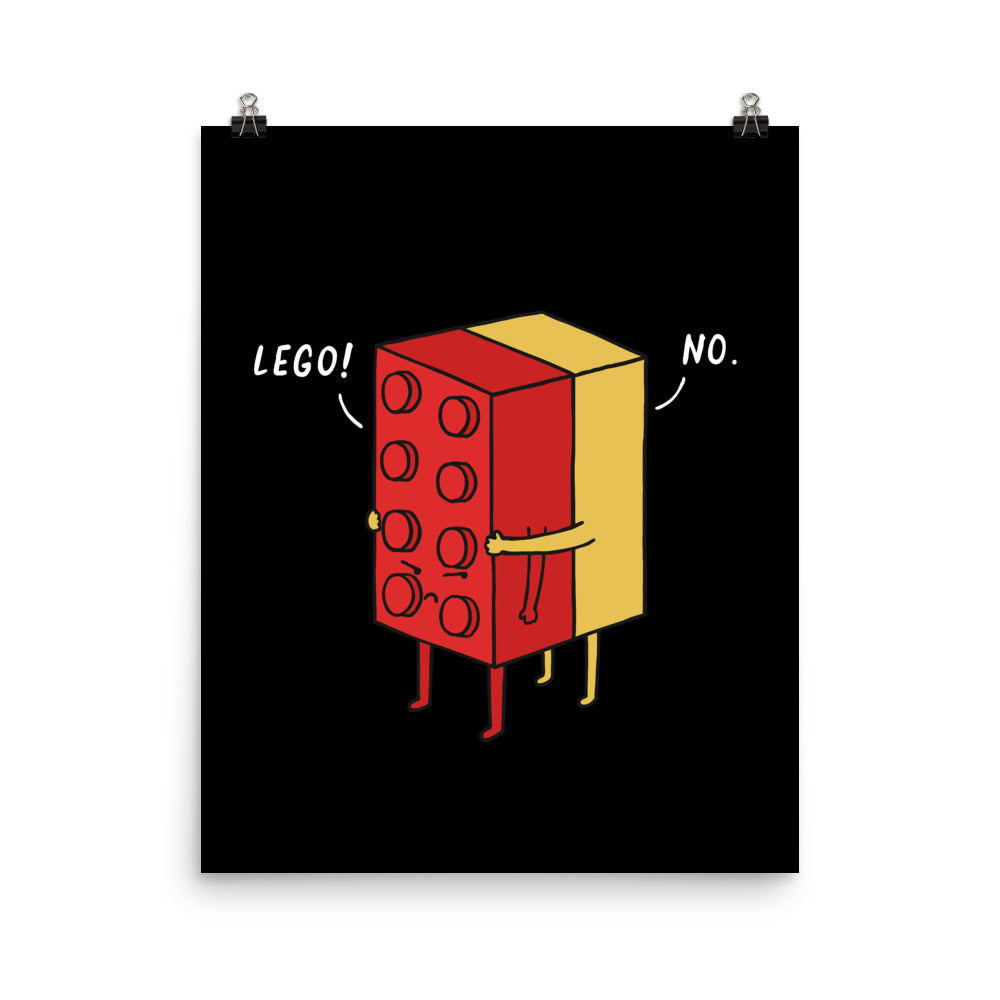 I'll Never Lego - Art print