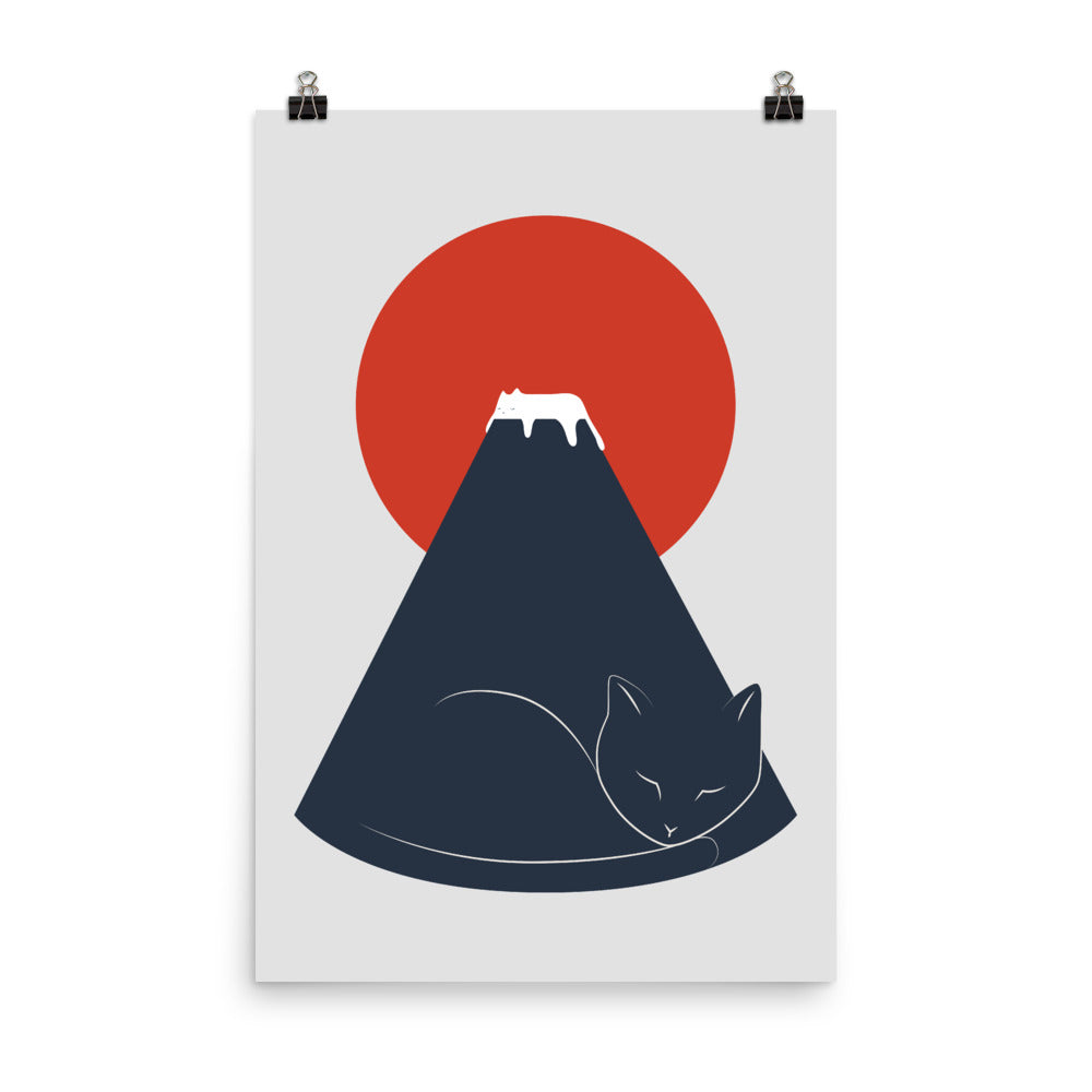 Cat Landscape 36 - Art print