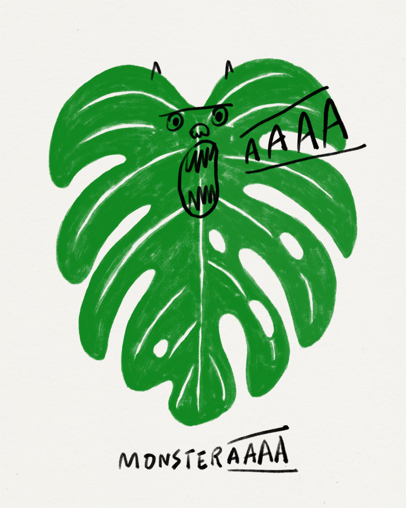 Monstera - Art print